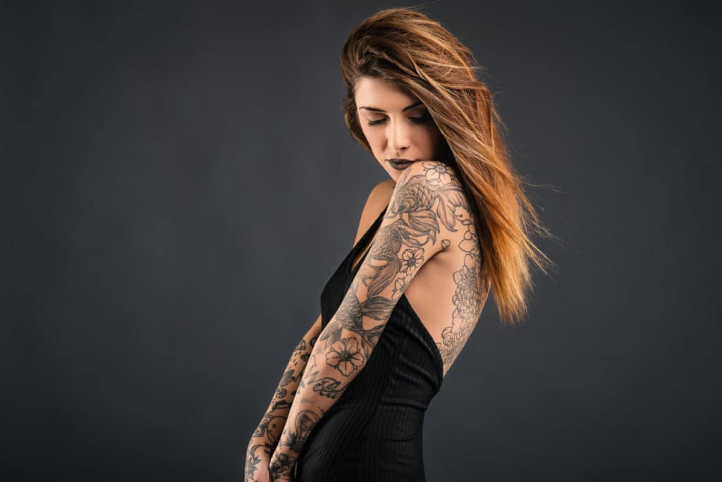 tattoo models female uk